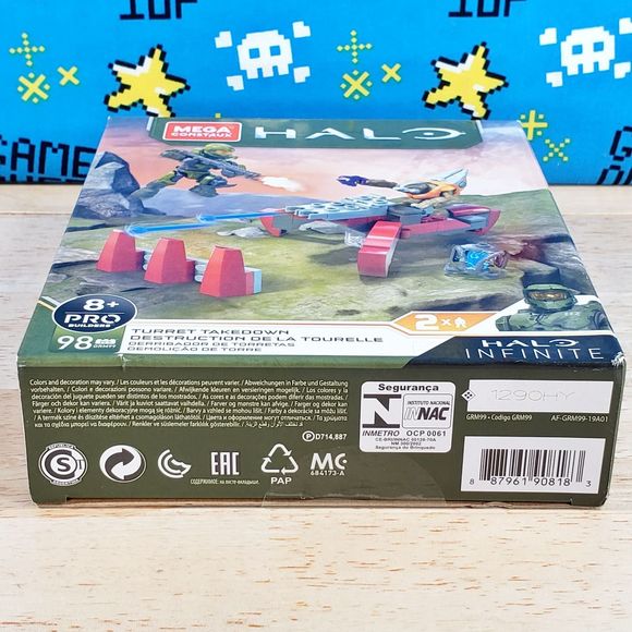 Mattel Mega Construx Halo Infinite Turret Takedown Mega Set Pro Builders GMR99 - Picture 3 of 4